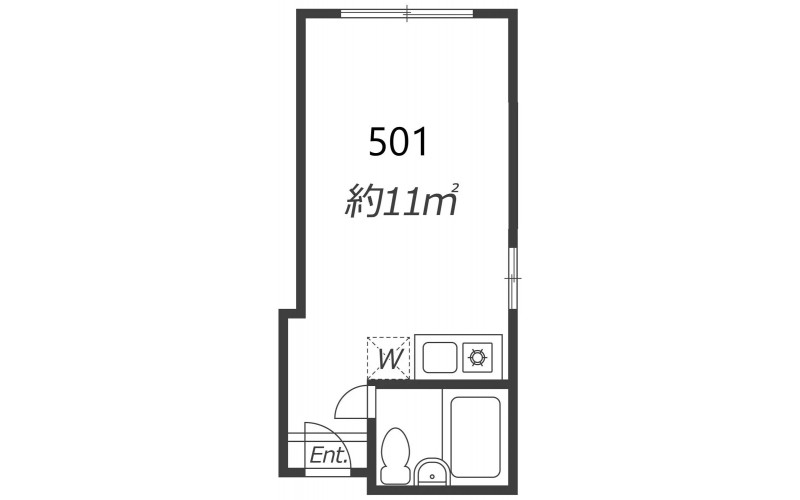 AP183 OLA COURT 西田辺 (オラコート西田辺) 501