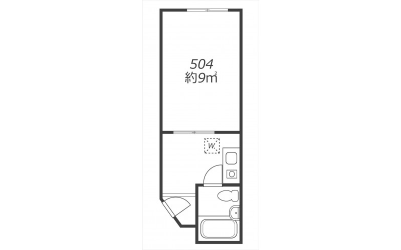 AP189 OLA COURT 西田辺 (オラコート西田辺) 504