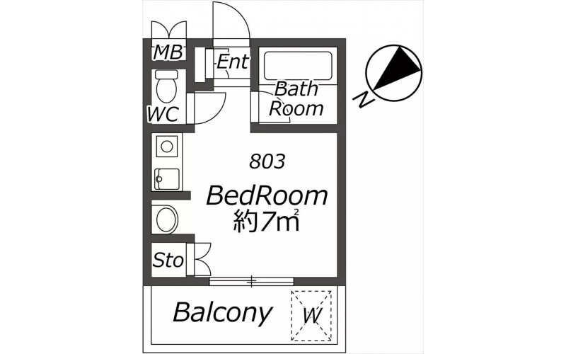 AP1436 元町ＭＧレヂデンスⅢ 803